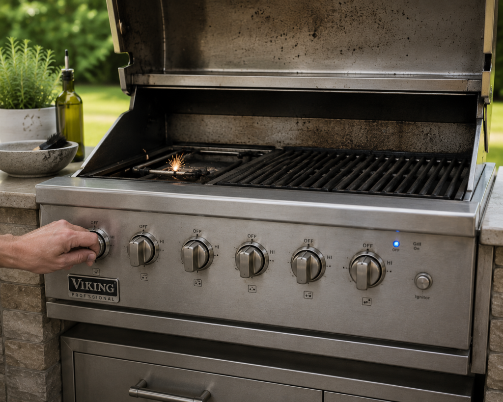 viking grill problems