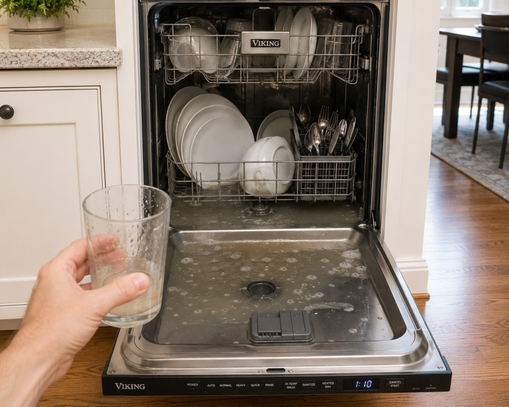 viking dishwasher problems