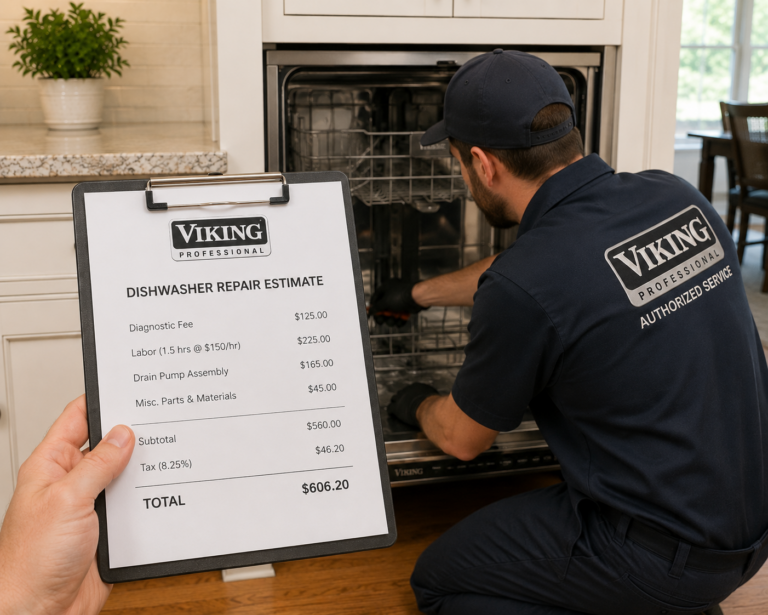 viking dishwasher repair guide