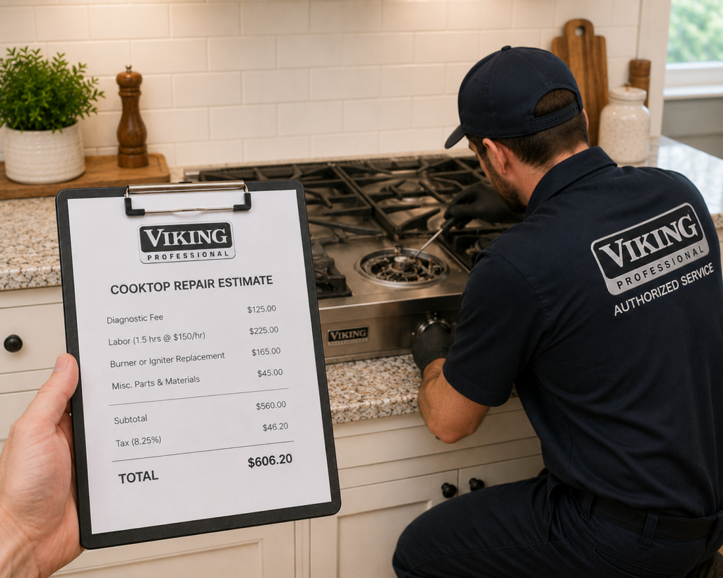 viking cooktop repair guide