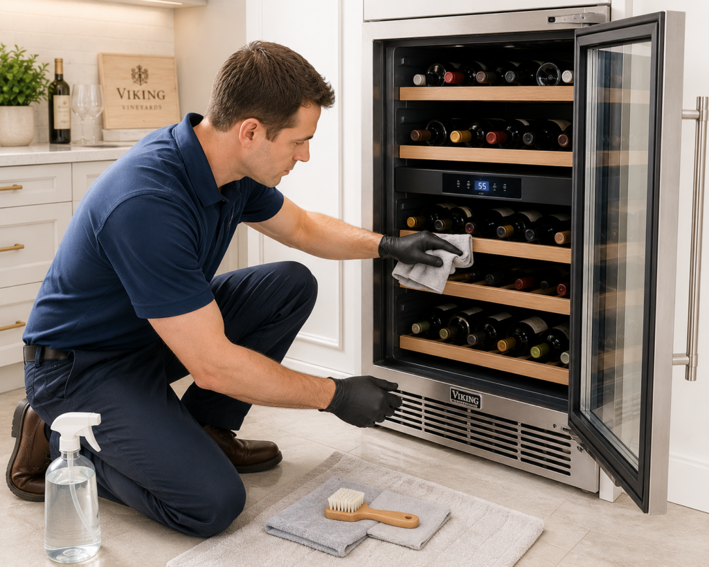 viking wine cooler maintenance