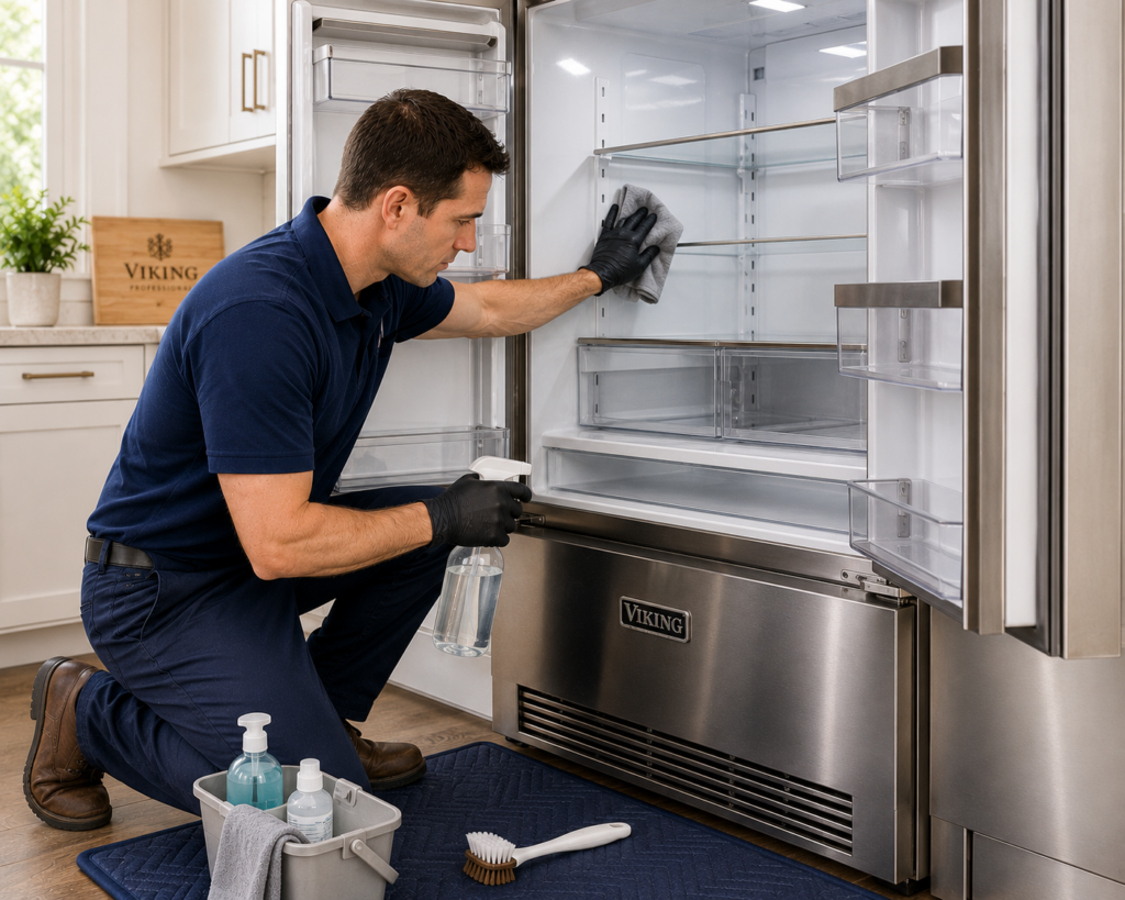 viking fridge maintenance
